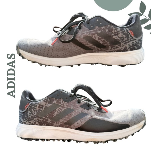 Adidas S2G Spikeless Golf Shoes Black Grey - Men’s Size 11 - Picture 2 of 8